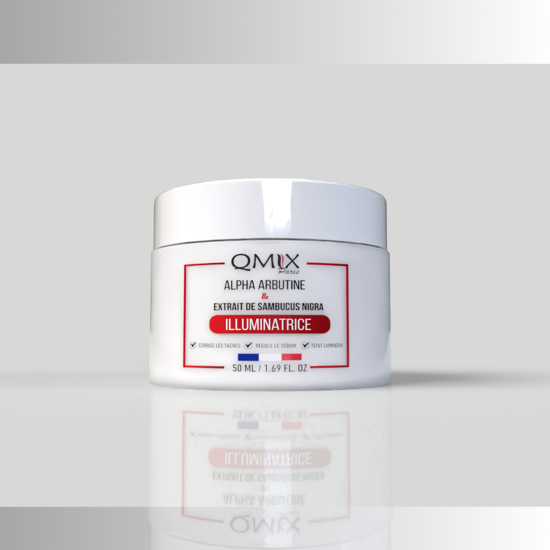 Crème Visage Illuminatrice – Alpha Arbutine & Extrait de Sureau Noir