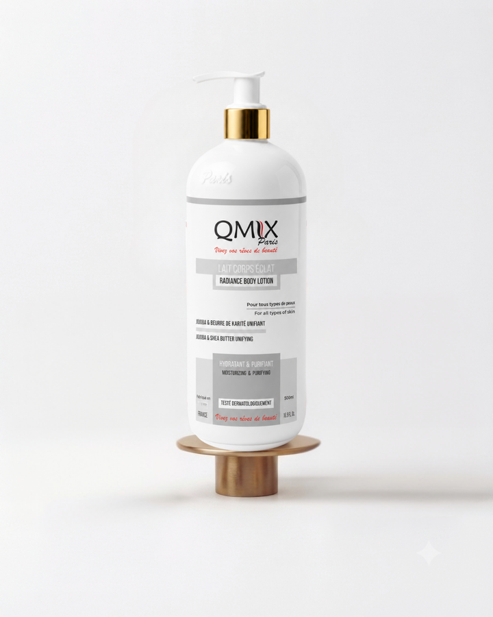 Lait Jojoba et Beurre de Karité ™ Qmix-Paris