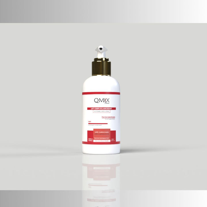 Lait Eclaircissant et Hydratant Extra-Fort et Puissant A la Busserole  - Qmix Paris - Un Soin Miracle pour Votre Peau