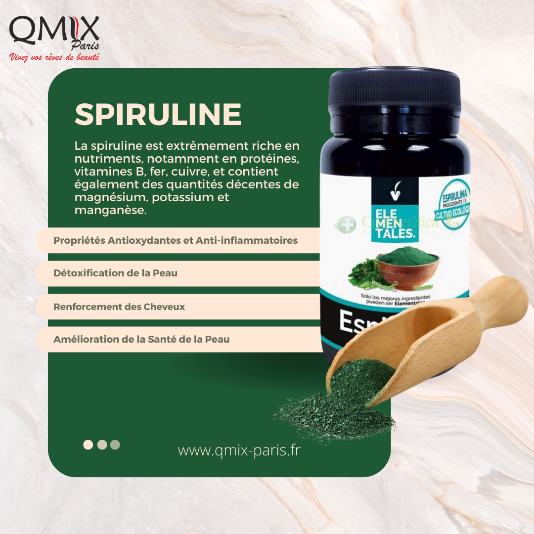 Spiruline de Qmix Paris