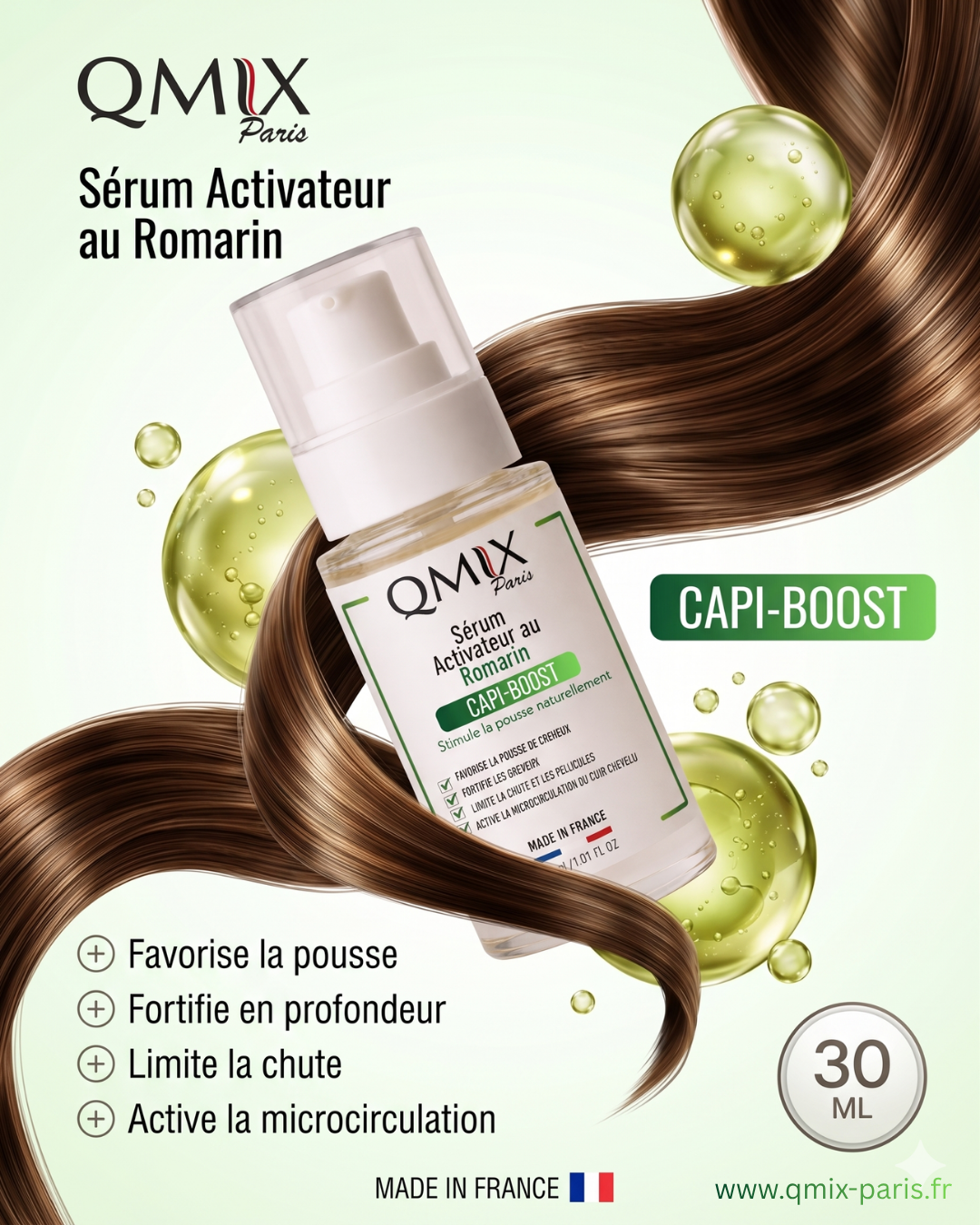 Sérum Activateur au Romarin – CAPI-BOOST