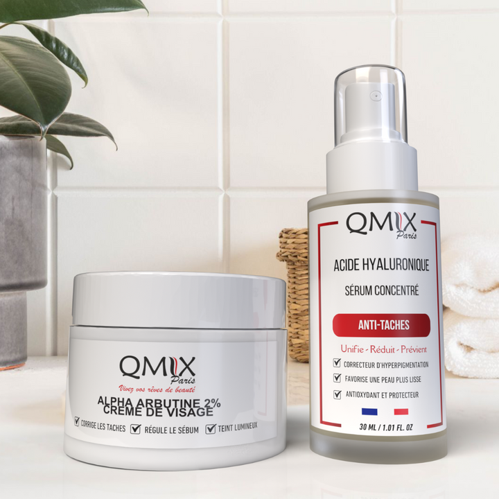 Sérum & Crème Visage QMix Paris
