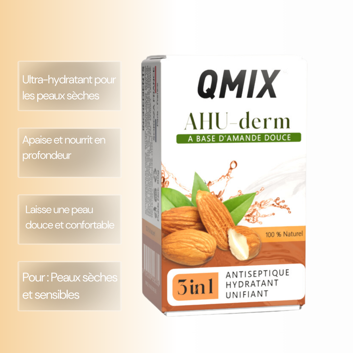 QMix AHU-derm | Curcuma|Carotte|Citron|Amande Douce