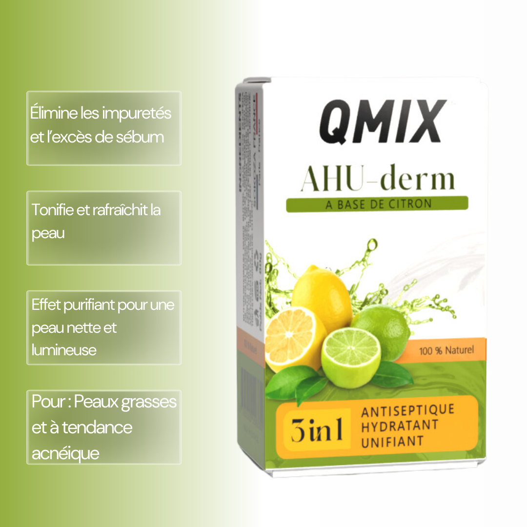 QMix AHU-derm | Curcuma|Carotte|Citron|Amande Douce