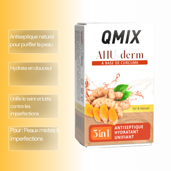 QMix AHU-derm | Curcuma|Carotte|Citron|Amande Douce