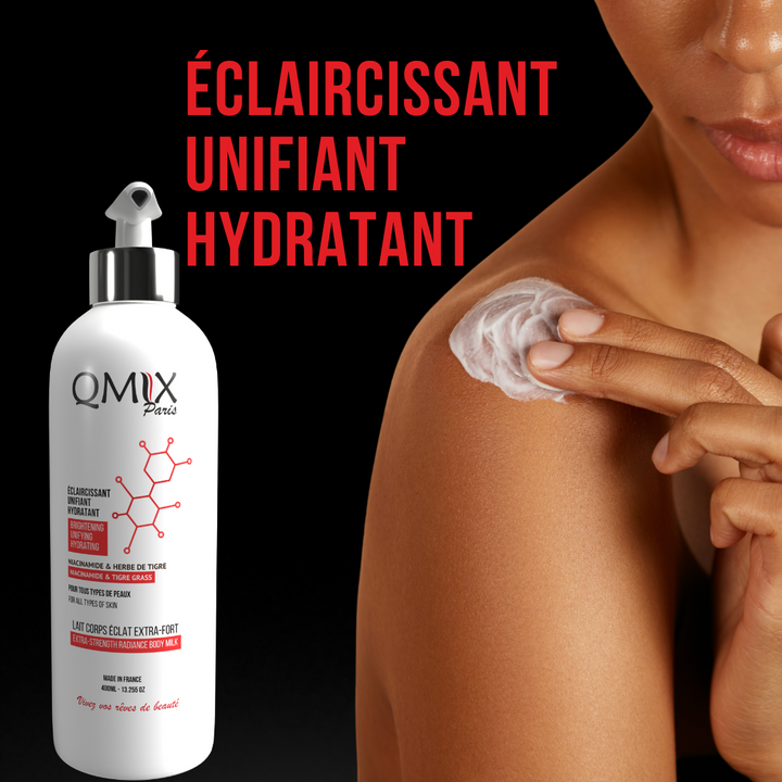 Lait corps éclat Extra éclaircissant - Niacinamide, Allantoïne et Herbe de Tigre