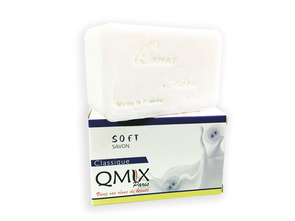 Lait Jojoba et beurre de Karité + 2Savons Classique ™ Qmix-Paris