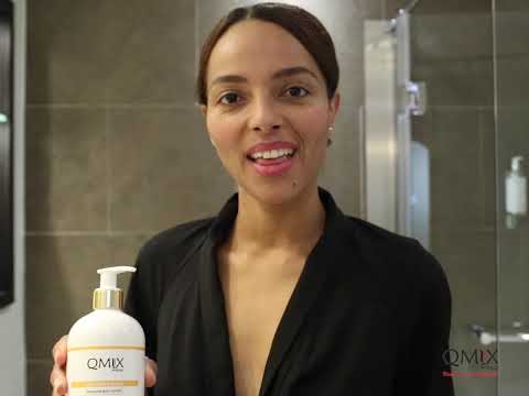 Savon gommant fort à la carotte et papaye ™ Qmix-Paris
